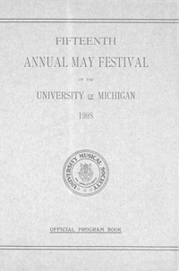 Program Book for 05-13-1908
