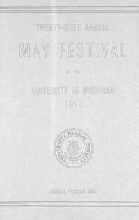 Program Book for 05-14-1919