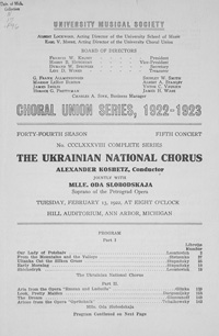 Program Book for 02-13-1923