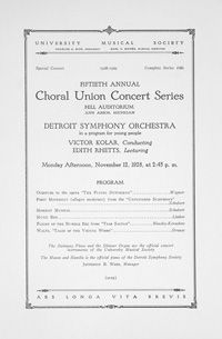 Program Book for 11-12-1928