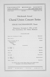 Program Book for 11-06-1935