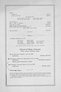 Program Book for 03-24-1938