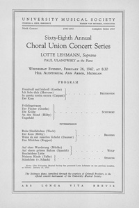Program Book for 02-26-1947