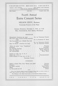 Program Book for 10-09-1949