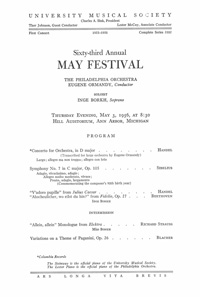Program Book for 05-03-1956