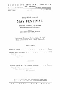 Program Book for 05-05-1956