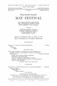 Program Book for 05-05-1957