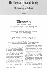 Program Book for 12-04-1970