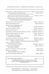 Program Book for 01-15-1972