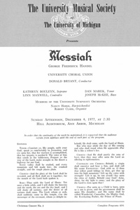 Program Book for 12-04-1977