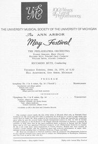 Program Book for 04-26-1979