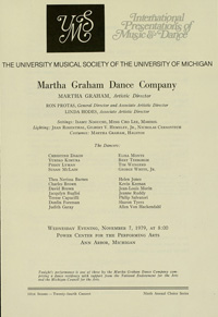 Program Book for 11-07-1979
