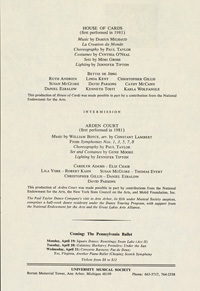 Program Book for 03-02-1982