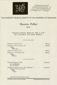 Program Book for 03-24-1982