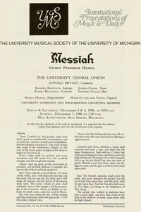 Program Book for 12-07-1986