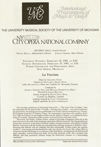 Program Book for 02-19-1989