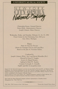 Program Book for 02-12-1992