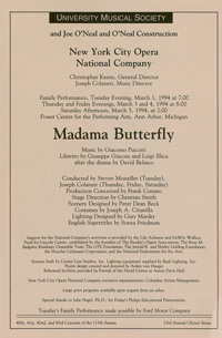 Program Book for 03-04-1994