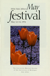 Program Book for 05-13-1994