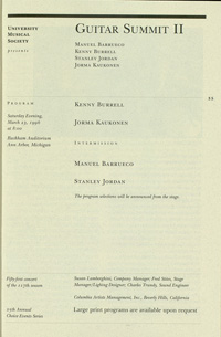 Program Book for 03-21-1996