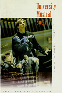 Program Book for 10-26-1997