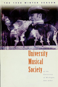 Program Book for 03-12-1998