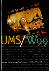 Program Book for 01-15-1999