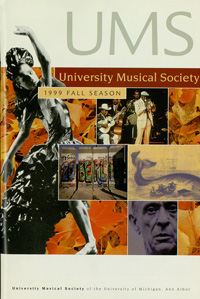 Program Book for 10-16-1999
