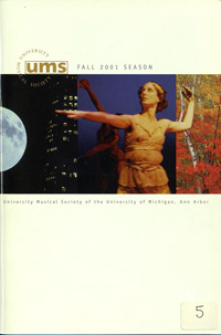 Program Book for 11-09-2001