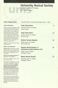 Program Book for 04-05-2002