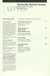 Program Book for 04-12-2002