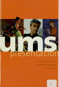 Program Book for 10-20-2002