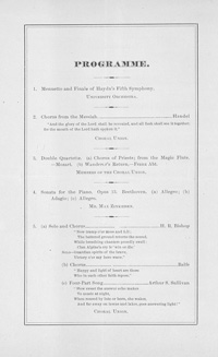 Program Book for 02-10-1880