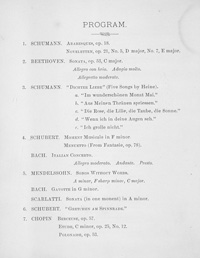 Program Book for 04-19-1883