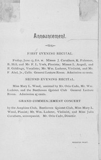 Program Book for 06-07-1884