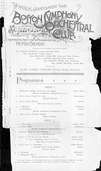 Program Book for 08-01-1886