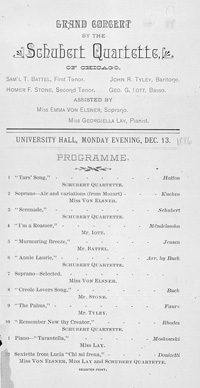 Program Book for 12-13-1886
