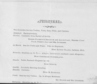 Program Book for 12-17-1886