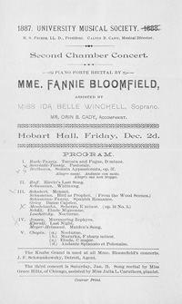 Program Book for 12-02-1887