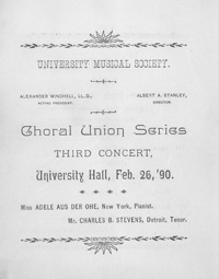 Program Book for 02-26-1890