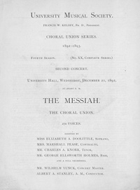 Program Book for 12-21-1892