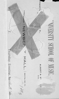 Program Book for 03-09-1893