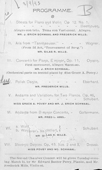 Program Book for 03-09-1893