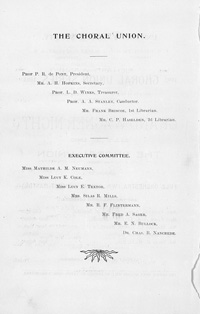 Program Book for 05-31-1893