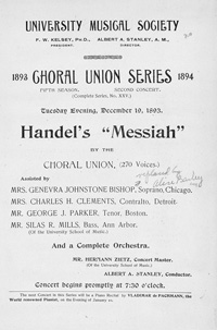 Program Book for 12-19-1893