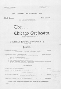 Program Book for 11-18-1897