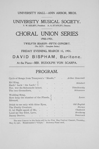 Program Book for 03-15-1901