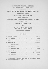 Program Book for 01-23-1903