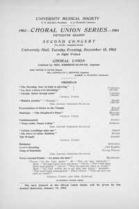 Program Book for 12-15-1903