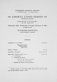 Program Book for 02-17-1904